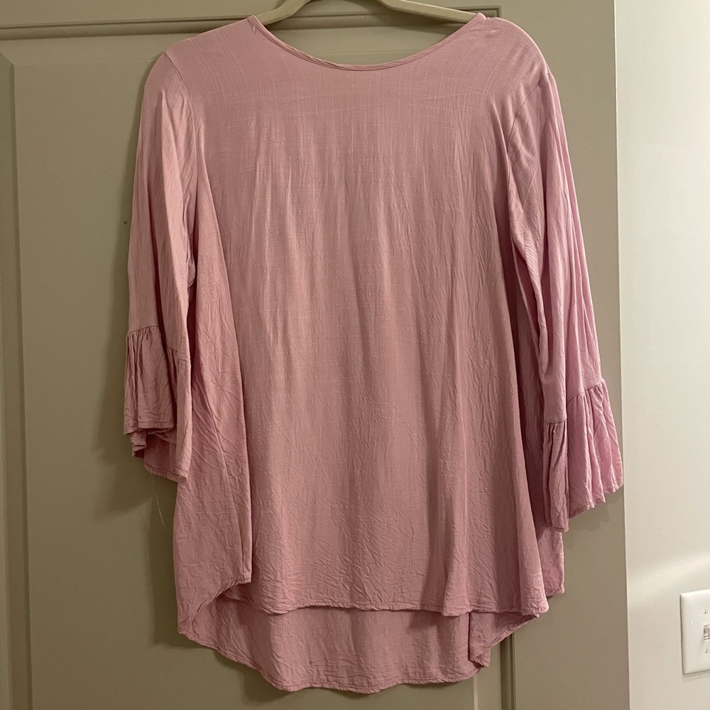 LINEN CES FEMME SHIRT- Lavender
